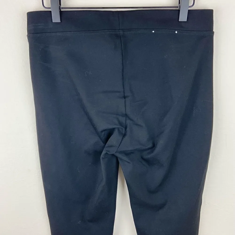 Calvin Klein Faux Leather Front Legging Pants